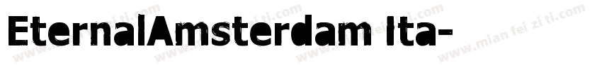 EternalAmsterdam Ita字体转换